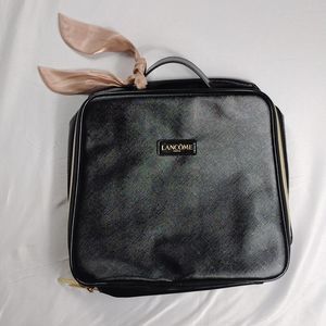 Lancome Patented Leather Train Make-up Case